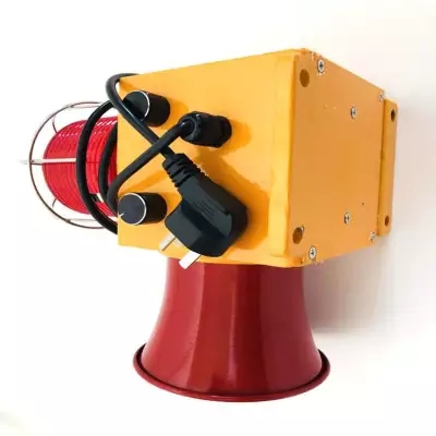 旋轉(zhuǎn)式警示燈LTE-1101J/220V報(bào)警器、一體化聲光信源指示器XDT-M-135FTY皮帶警鈴廠家